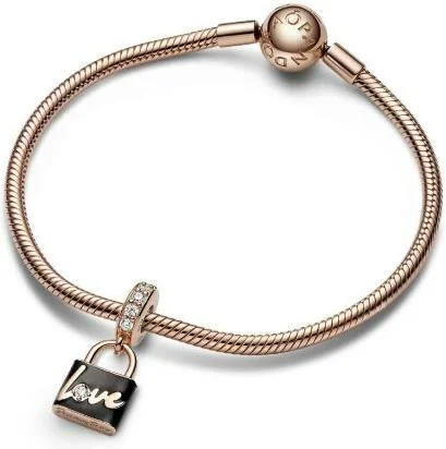 Charm Pandora Pendant Cadenas de l’Amour vue 3