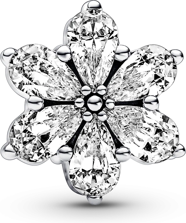 Charm Pandora Timeless Herbier Scintillant 792623C01 en Argent 925/1000 pour Femme