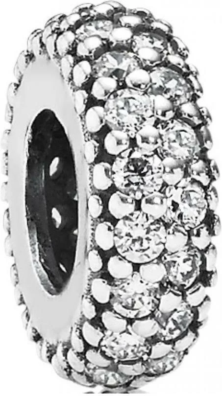 Charm Pandora Espaceur Scintillant Transparent Pandora Moments Argent 925/1000