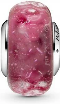 Charm Pandora Verre de Murano Rose Ondulé Fantaisie Pandora Moments Argent 925/1000 vue 2