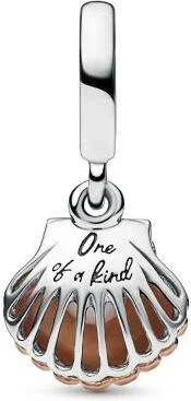 Charm Pandora Pendant Coquillage et Perle de Culture d’Eau Douce Traitée doré rose -  My Pandora 2023 vue 2