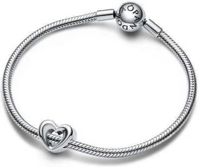 Charm Pandora Cœur Ajouré Lumineux vue 3