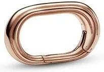 Connecteur Bague femme dorée rose ME vue 2