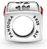 Charm Pandora argent Minnie Nœud & Mum Disney x Pandora vue 3
