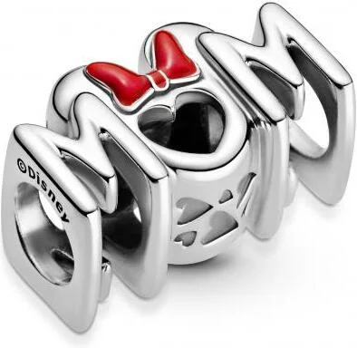 Charm Pandora argent Minnie Nœud & Mum Disney x Pandora vue 4