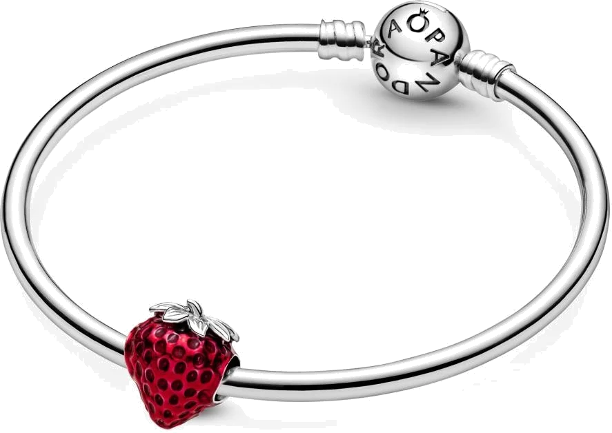 Charm Pandora Fraise vue 3