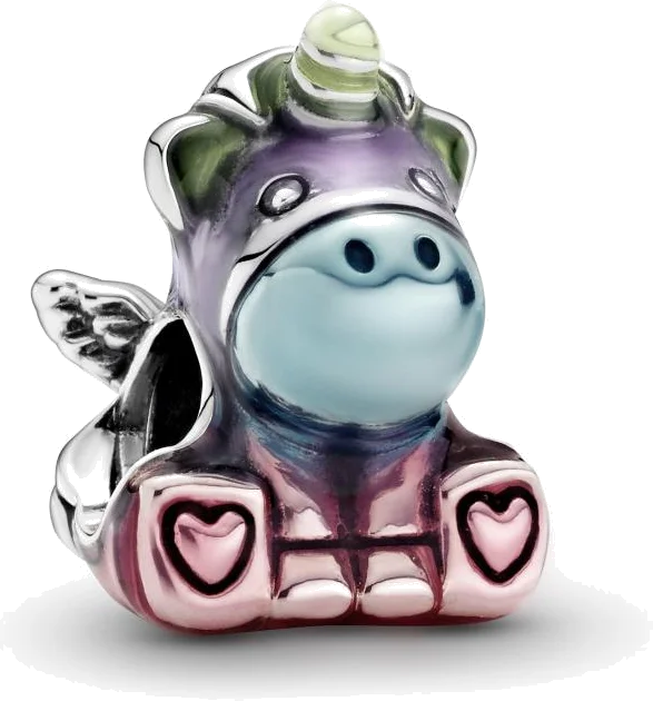 Charm Pandora 799353C01 - Licorne Arc-en-Ciel en Argent 925 pour Femme