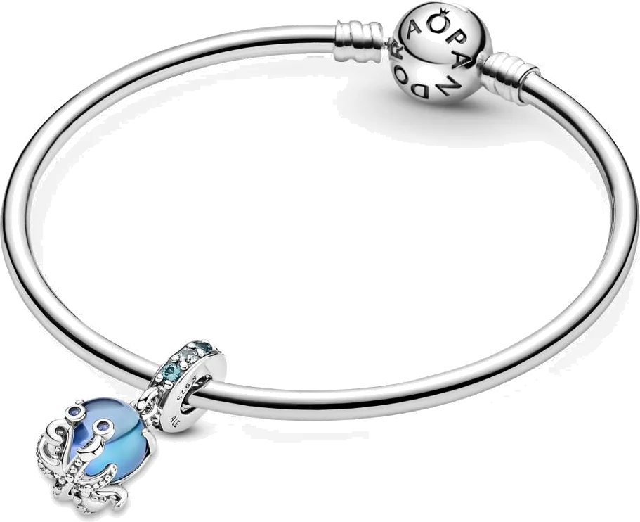 Charm Pandora Pendant Murano Adorable Poulpe vue 5