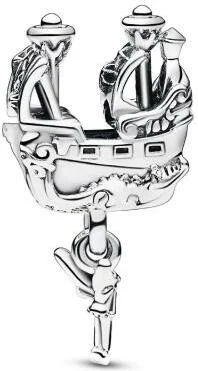 Charm Pandora Fée Clochette Bateau Pirate du Capitaine Crochet - Disney X Pandora vue 2