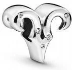 Charm Pandora argent Zodiaque Belier Signe Astrologique vue 2
