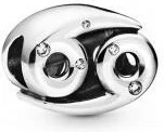 Charm Pandora argent Zodiaque Cancer Signe Astrologique vue 2