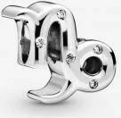 Charm Pandora argent Zodiaque Capricorne Signe Astrologique vue 2