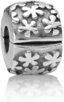 Charm Pandora Clip Bouquet de Fleurs Pandora Moments Argent 925/1000 vue 2