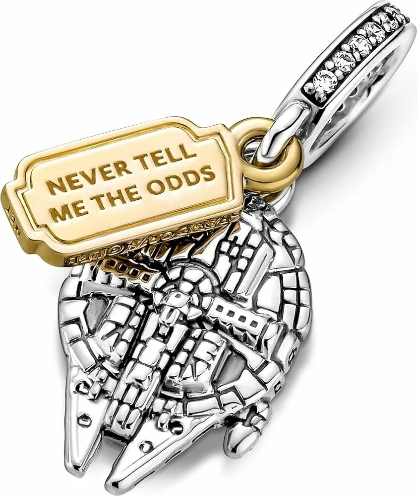 Charm Pandora Star Wars Faucon Millenium en Argent 925 pour Femme - Réf. 769504C01 vue 2