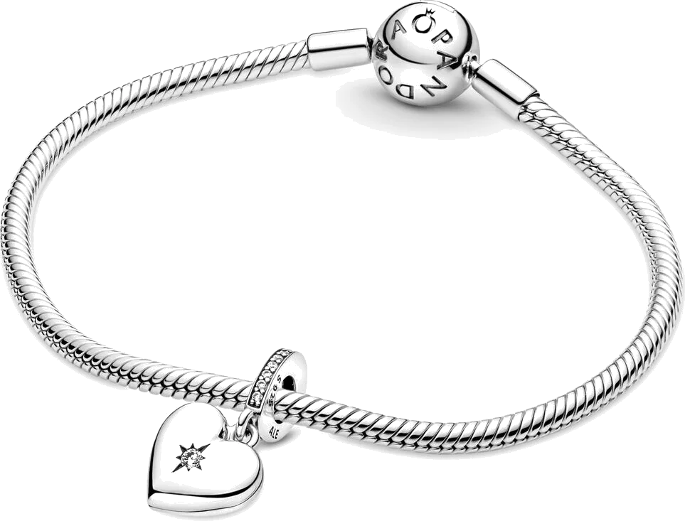 Pandora 799537C01 - Médaillon pendentif cœur ouvrable en argent 925 pour femme vue 5