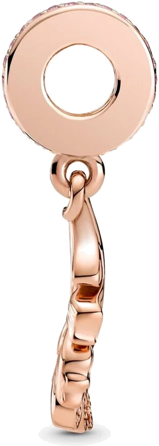 Pandora 789552C01 - Pendentif Charm feuille de chêne rose en argent 925 pour femme vue 3