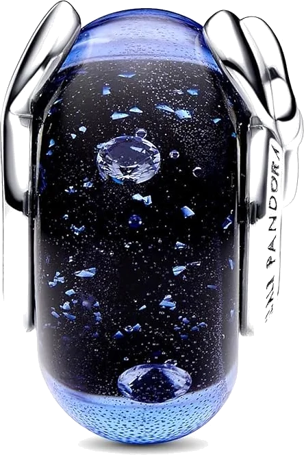 Pandora 792958C01 - Charm Mickey Magique en Verre de Murano Bleu pour Femme vue 2