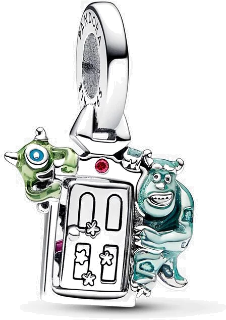 Ensemble de Charms Disney X Pandora Pixar Monstres & Cie vue 3
