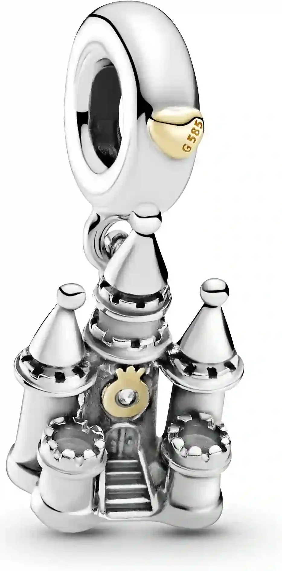 Charm Pandora Moments Château Bicolore en Argent 925 - Réf. 799337C00 - Unisexe