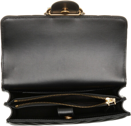 Sac à main bandoulière Pinko Love One Mini en cuir - Noir vue 5