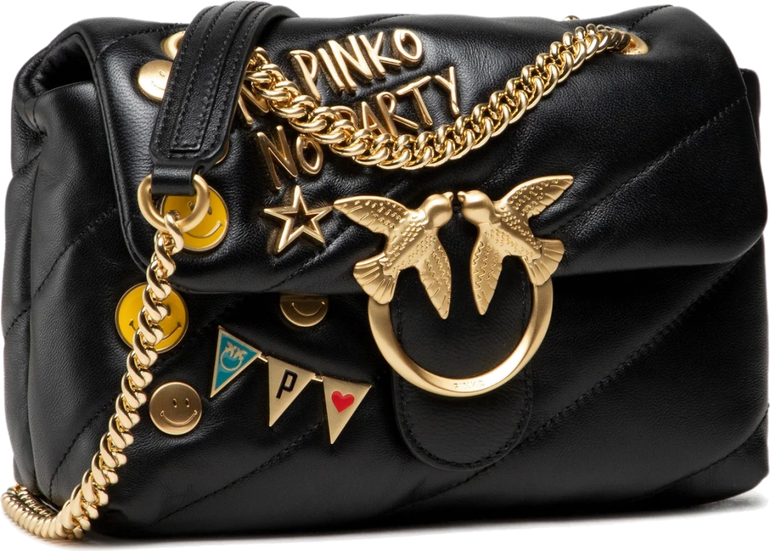 Sac à main Pinko Love Mini Puff Party - No Pinko No Party - Noir vue 5