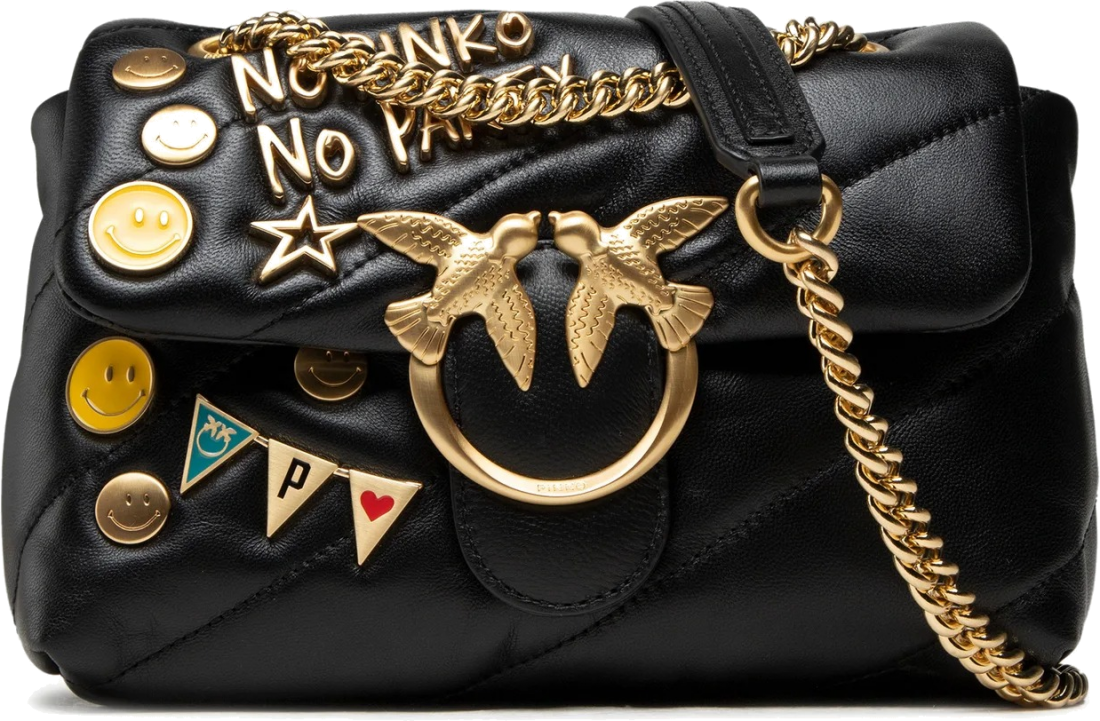 Sac à main Pinko Love Mini Puff Party - No Pinko No Party - Noir vue 6
