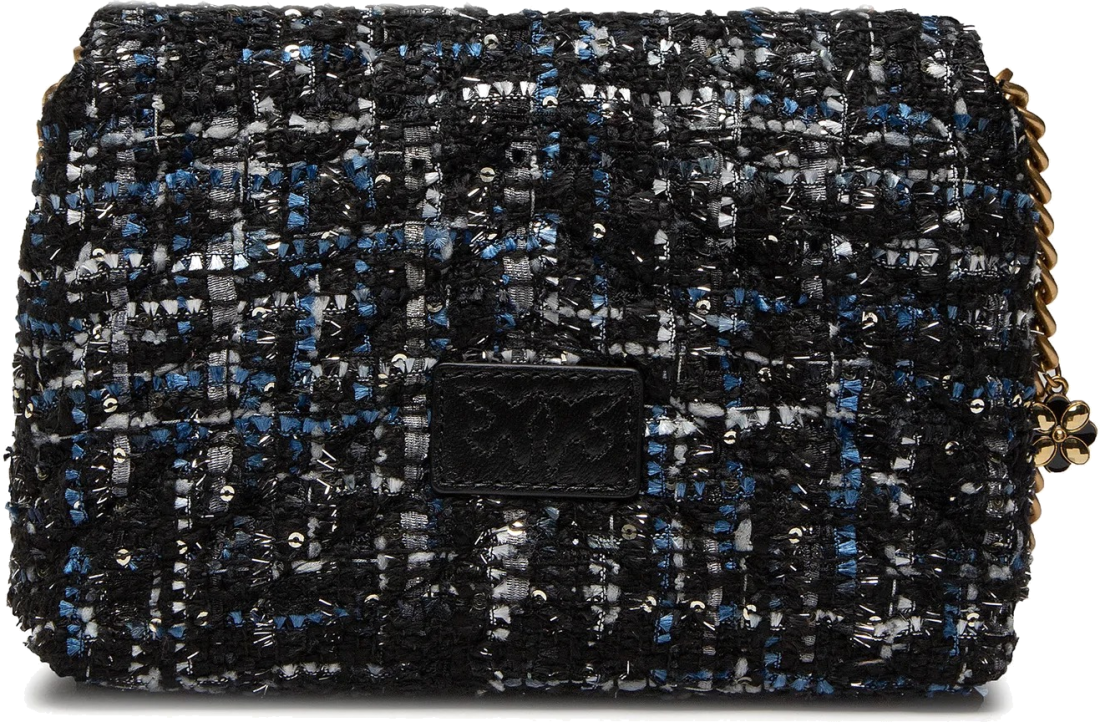 Sac à main Pinko Love Baby Puff Chevron Lux - Bleu vue 3