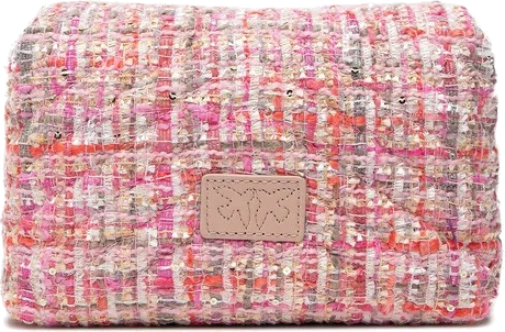 Sac à main Pinko Love Baby Puff Chevron Lux - Rose vue 4