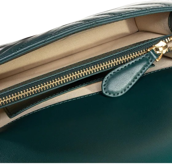 Sac à main bandoulière Pinko Love One Mini en cuir - Vert vue 2