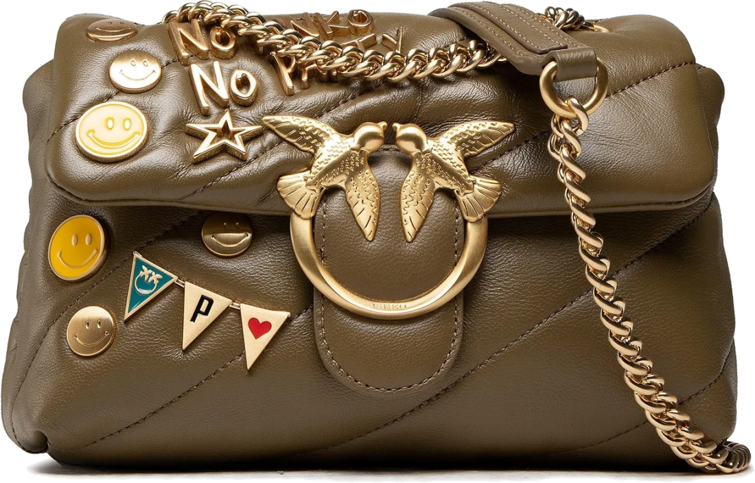 Sac à main Pinko Love Mini Puff Party - Modèle No Pinko No Party en cuir vue 6