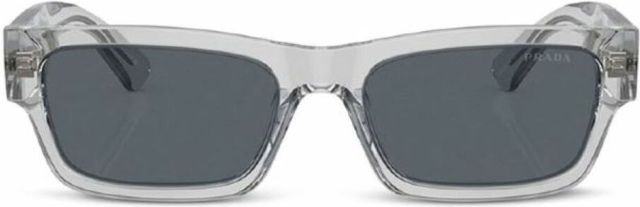 Lunettes de soleil Prada PR A03S en acétate - Gris