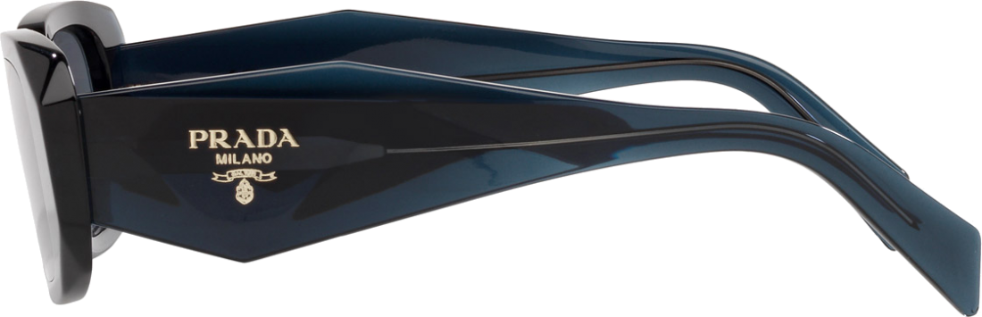 Lunettes de soleil Prada Symbole PR 17WS - Monture rectangulaire en acétate pour femme vue 6