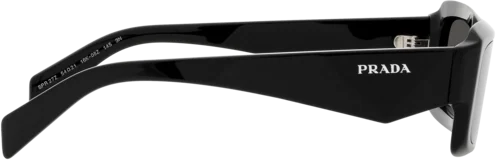 Lunettes de soleil Prada PR 27ZS Noir Unisexe - Réf. PR 27ZS-16K08Z vue 3