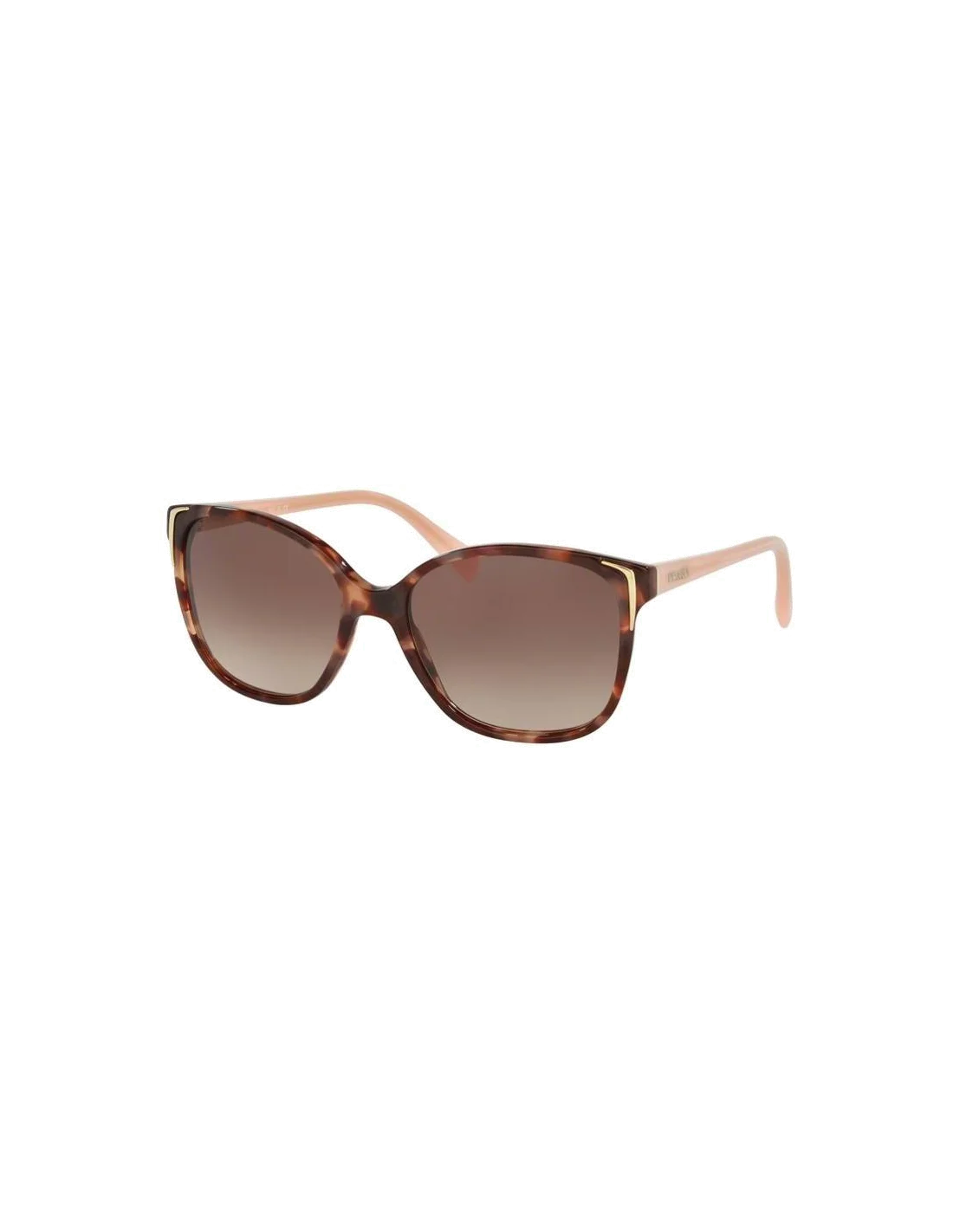 Lunettes de soleil Prada PR01OS UE00A6 Spotted Brown Pink