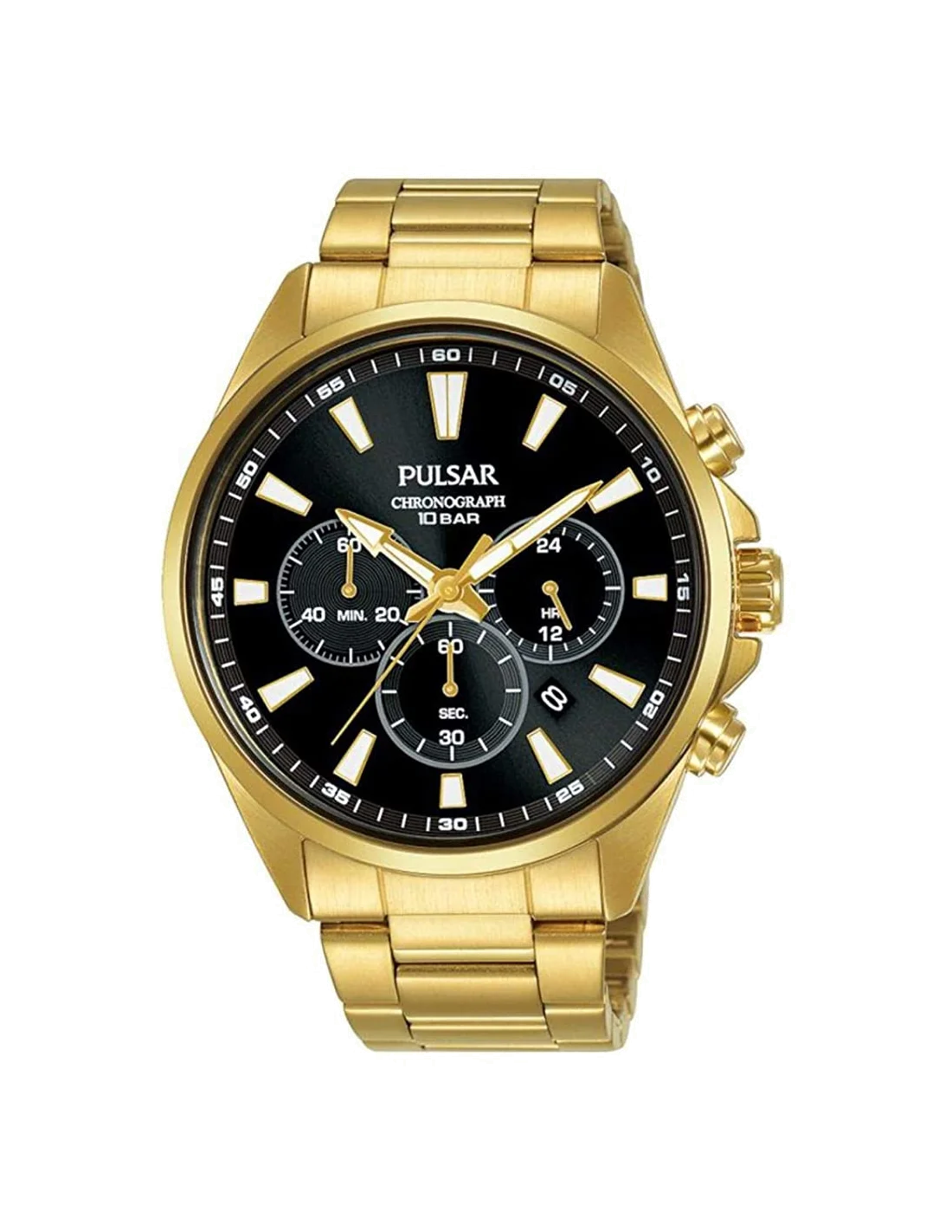 Montre Homme Pulsar PT3A40X1 Chronographe vue 2