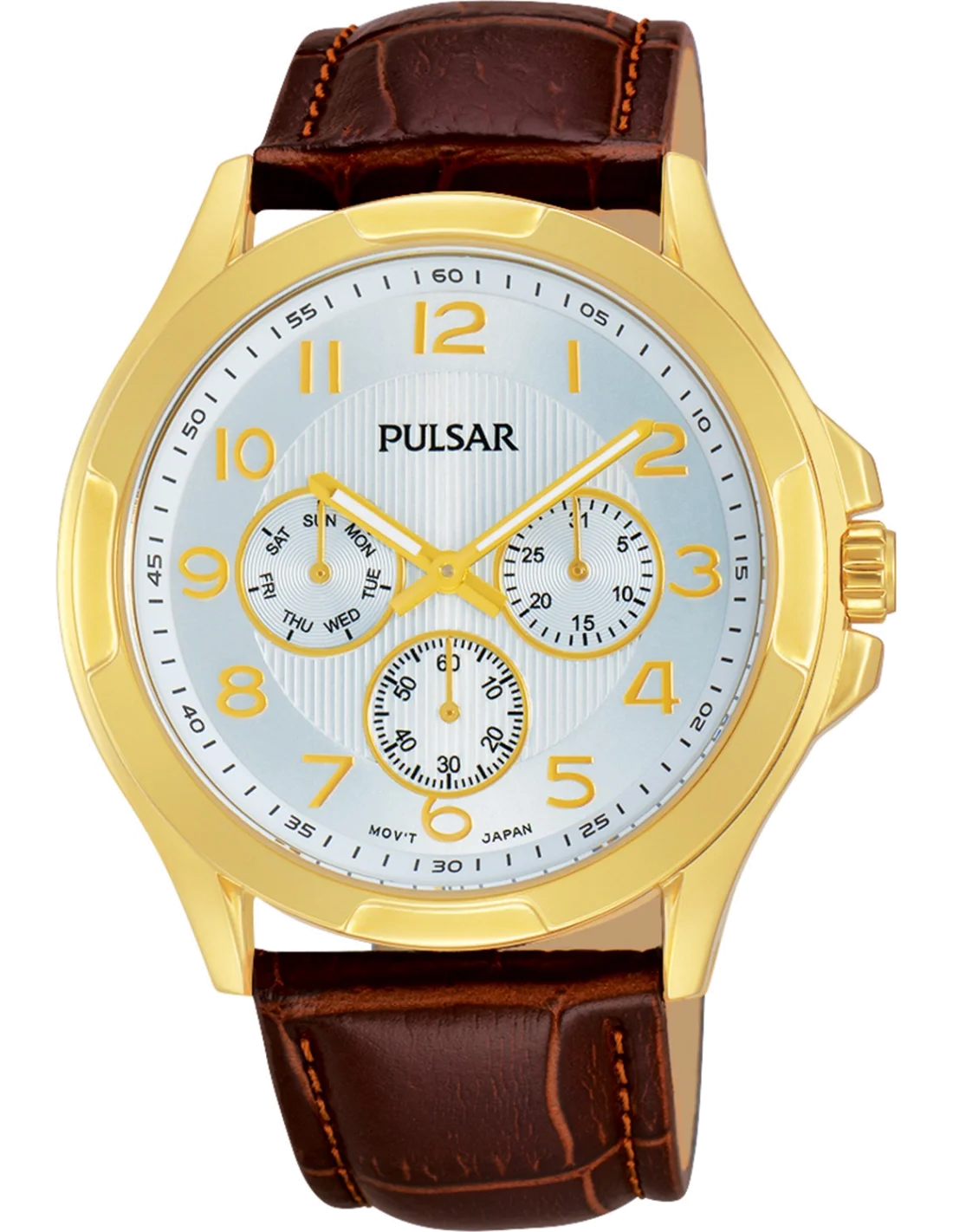 Montre Homme Pulsar Traditional PP6206 Marron
