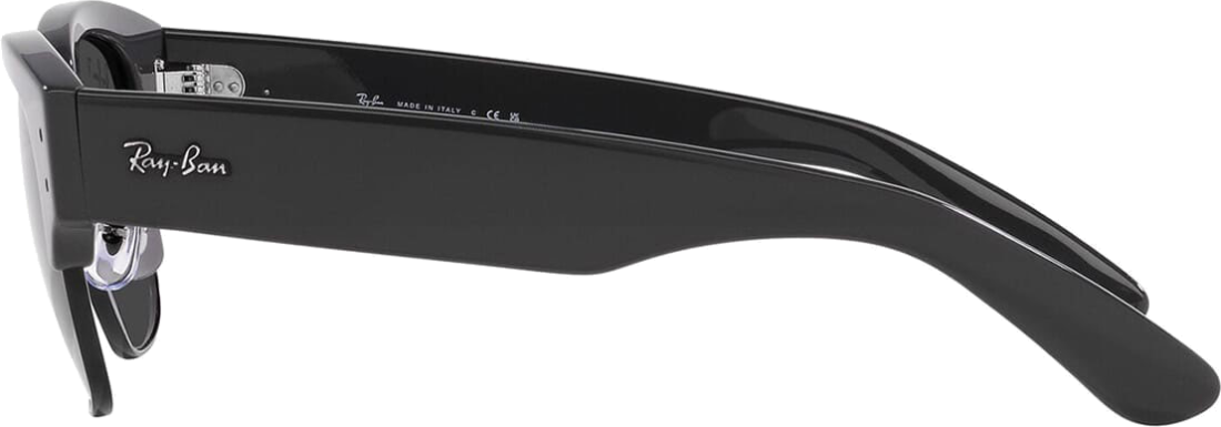 Lunettes de soleil Ray-Ban Mega Clubmaster RB0316S 1367/48 grises - 53-21 vue 3