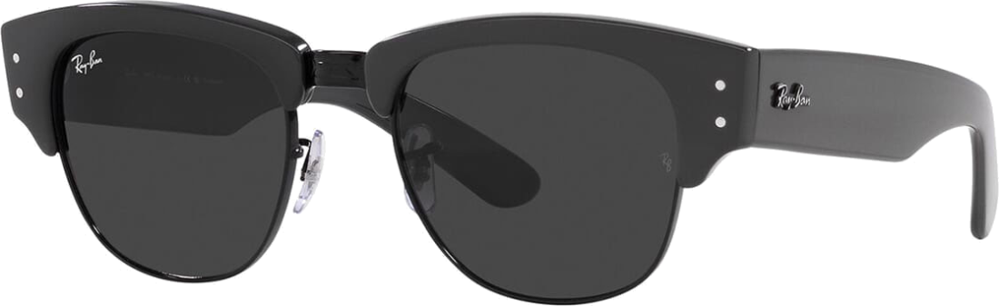 Lunettes de soleil Ray-Ban Mega Clubmaster RB0316S 1367/48 grises