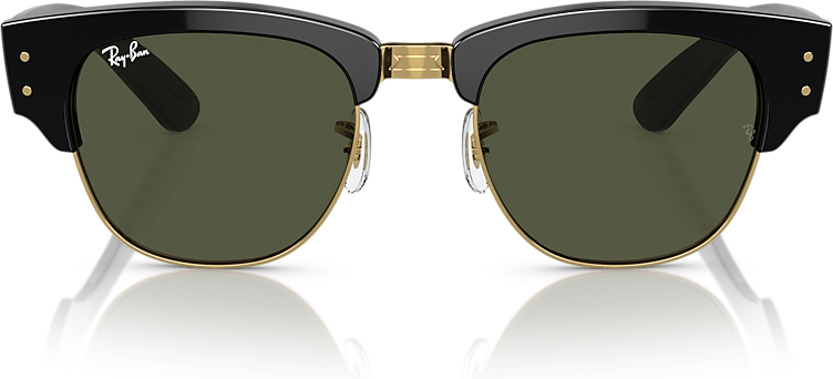 Lunettes de soleil Ray-Ban Mega Clubmaster RB0316S 901/31 noires - 53-21 vue 3