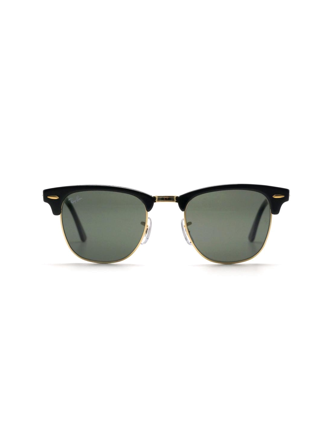 Lunettes de soleil Ray-Ban Clubmaster RB3016 W0365 noir - 49-21 vue 2