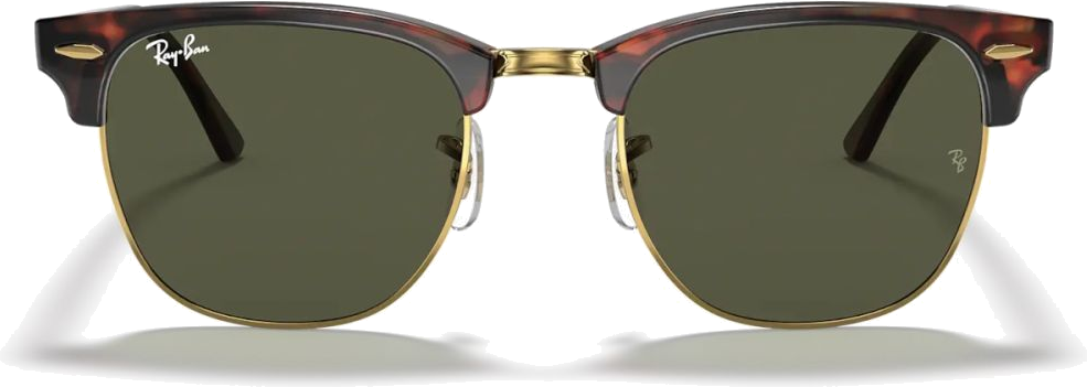 Lunettes de soleil Ray-Ban Clubmaster RB3016 W0366 Ecaille - 49-21 vue 3