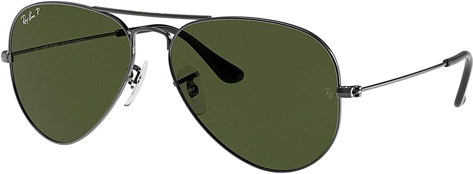Lunettes de soleil Ray-Ban Aviator Large Metal RB3025 004/58 argent polarisés - 62-14