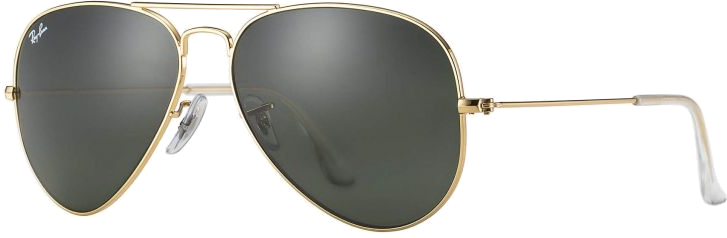 Lunettes de soleil Ray-Ban Aviator RB3025 L0205 - Monture dorée unisexe