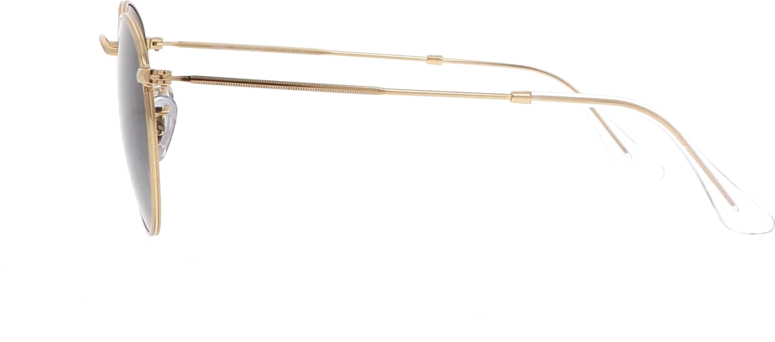 Lunettes de soleil Ray-Ban Round Metal RB3447 001/71 - Monture ronde or unisexe vue 3