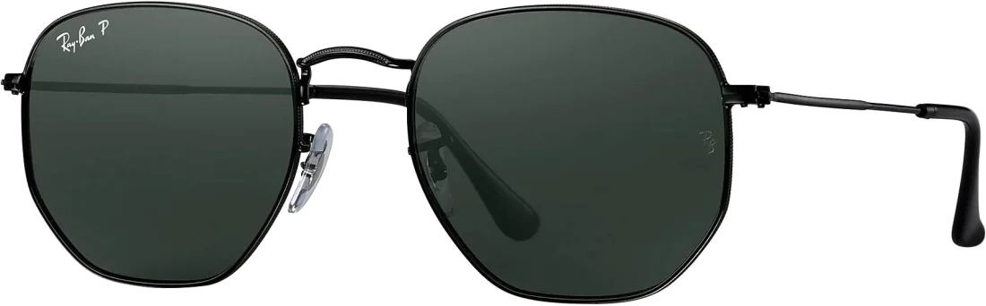 Lunettes de soleil Ray-Ban RB3548N 002/58 Noir Polarisées - Modèle Unisexe vue 2