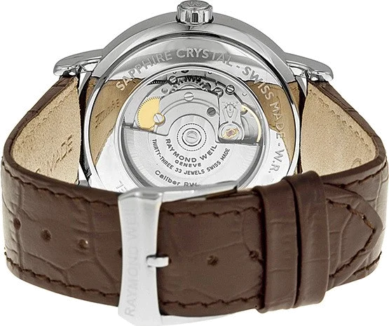 Montre Homme Raymond Weil Maestro 2846-STC-00659 Marron vue 2