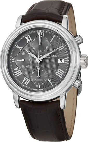 Montre Homme Raymond Weil Maestro 7737-STC-00609 Marron