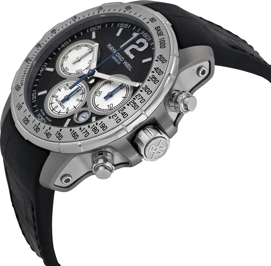 Montre Homme Raymond Weil Nabucco 7700-TIR-05207 Noir vue 3