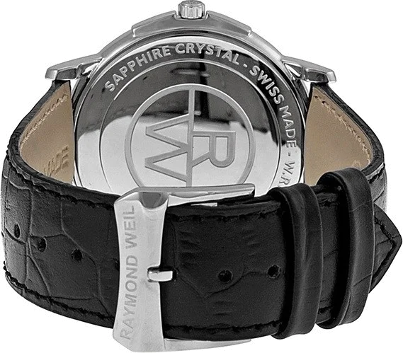 Montre Homme Raymond Weil Tradition 54661-STC-00300 Noir vue 2