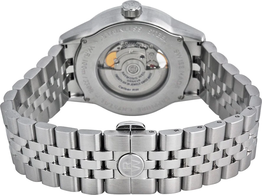 Montre Homme Raymond Weil Freelancer 2710-ST5-65021 Gris vue 2